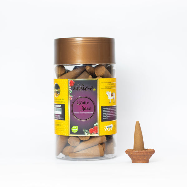 Exotic Rose Incense Cones